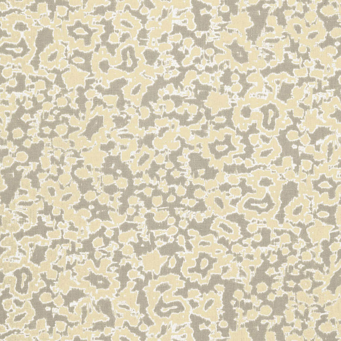 Schumacher Rain Dance Stone Fabric Sample 175391