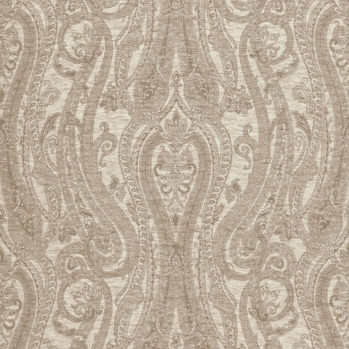 Schumacher Cachemire Linen Sheer Greige Fabric 175400