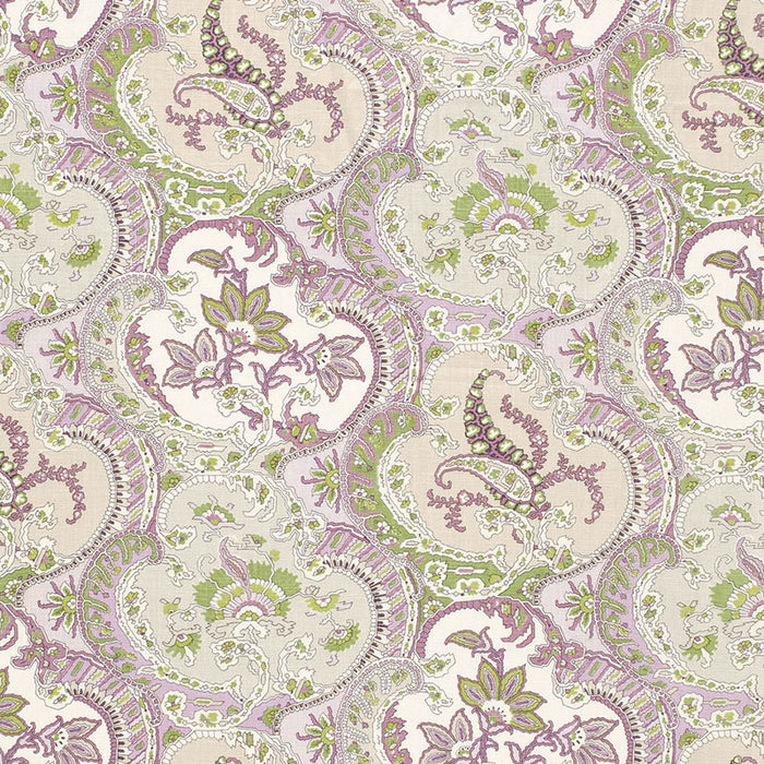 Schumacher Pickfair Paisley Lilac Fabric 175551