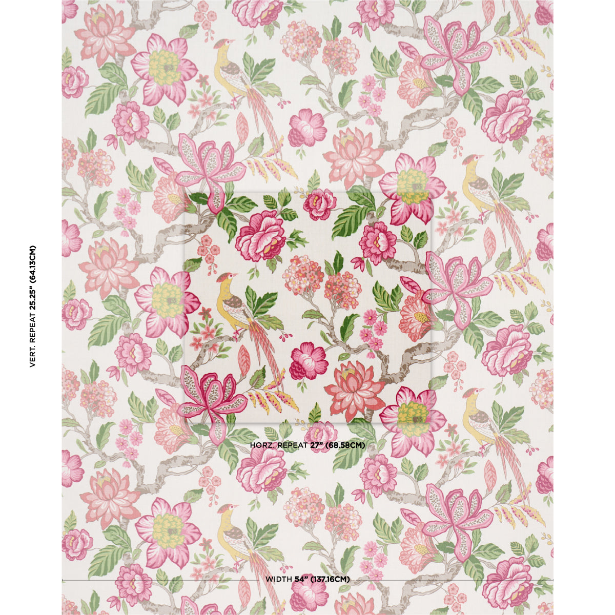 Schumacher Huntington Gardens Multi Fabric 175562