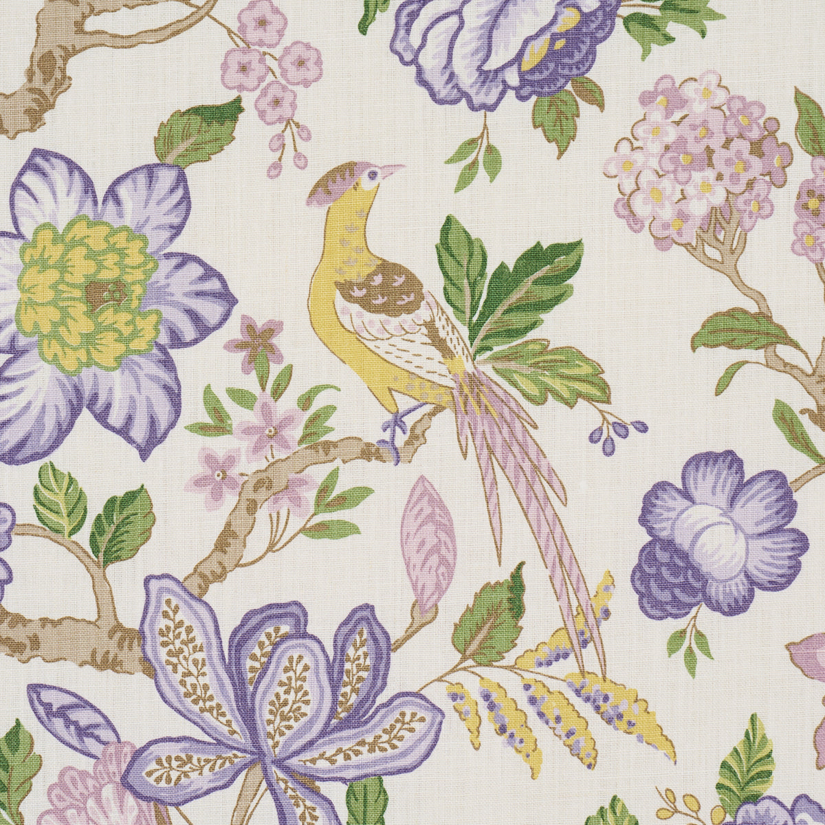 Schumacher Huntington Gardens Lavender Fabric 175563