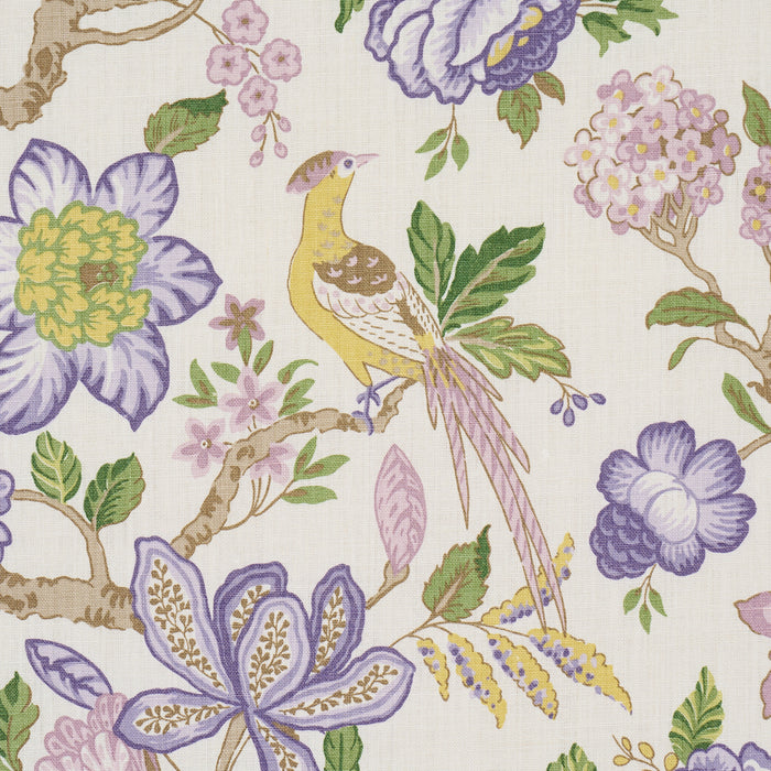 Schumacher Huntington Gardens Lavender Fabric Sample 175563