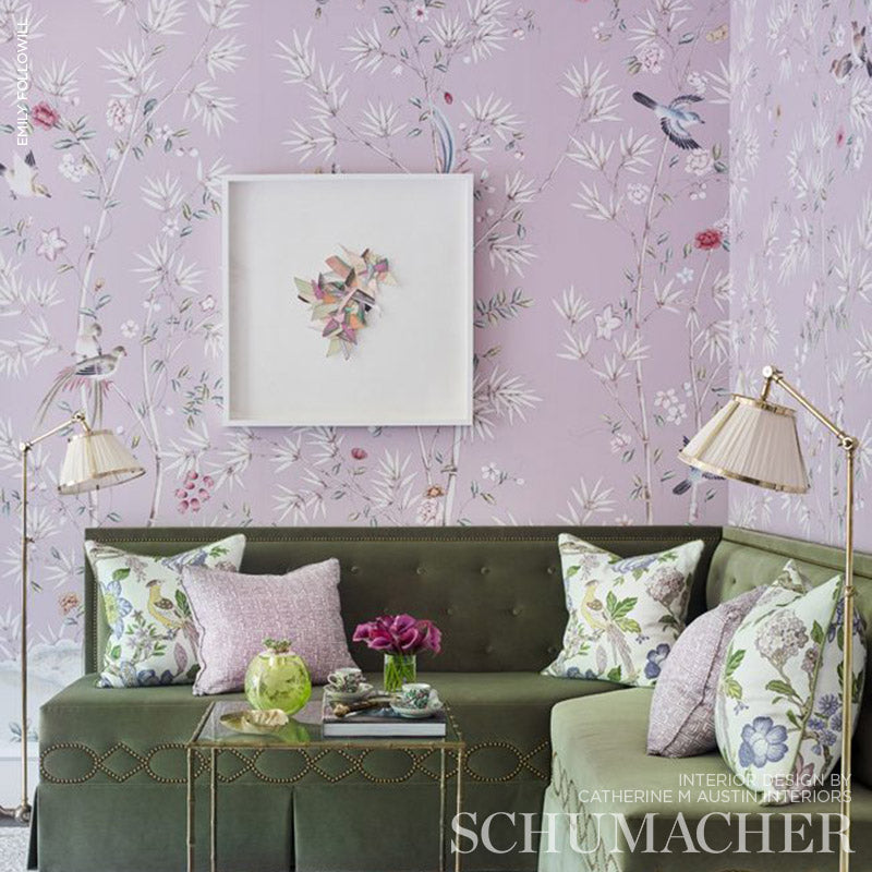 Schumacher Huntington Gardens Lavender Fabric 175563