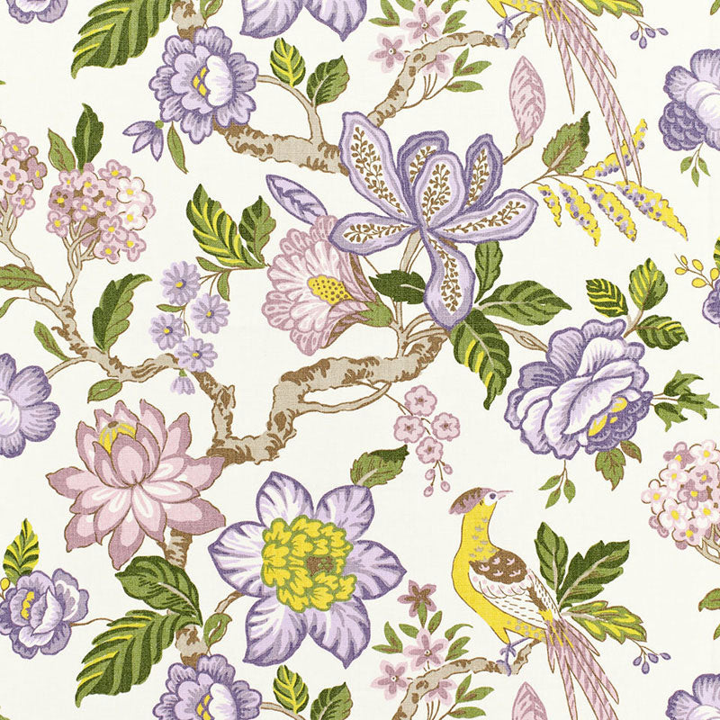 Schumacher Huntington Gardens Lavender Fabric 175563