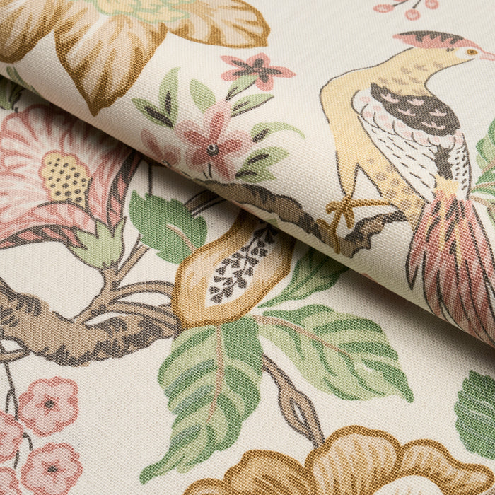 Schumacher Huntington Gardens Pã‰Tale Fabric Sample 175564