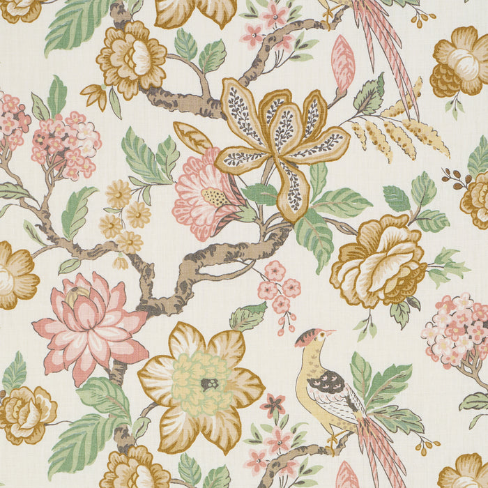 Schumacher Huntington Gardens Pã‰Tale Fabric Sample 175564