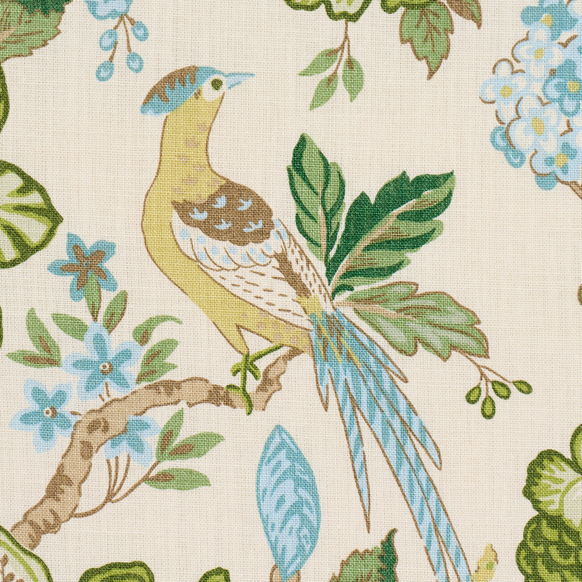 Schumacher Huntington Gardens Paradis Fabric 175565