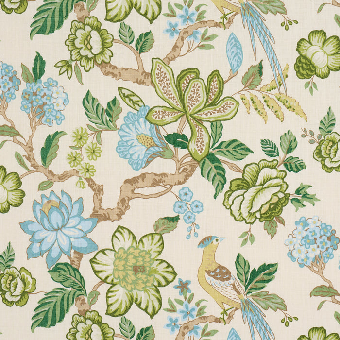 Schumacher Huntington Gardens Paradis Fabric Sample 175565