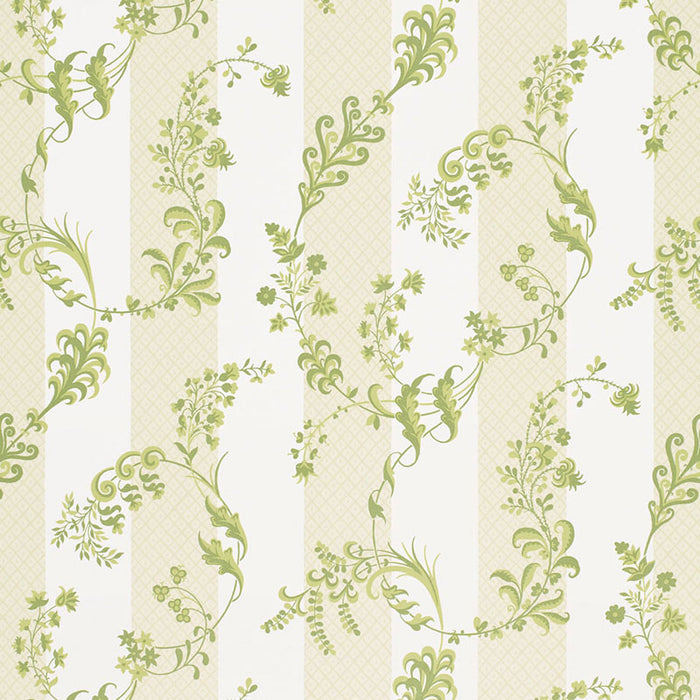 Schumacher Bagatelle Citron Vert Fabric 175591