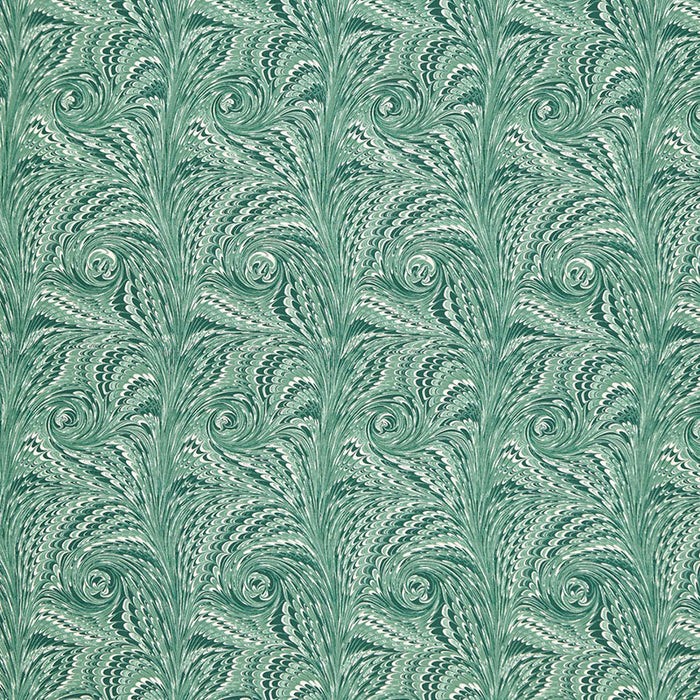 Schumacher Verona Viridian Fabric 175642