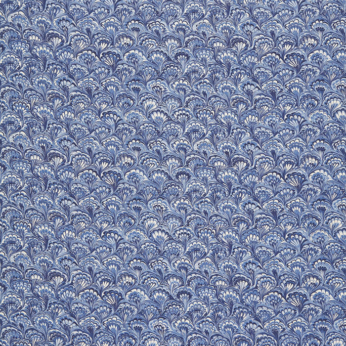 Schumacher Capulet Lapis Fabric Sample 175661