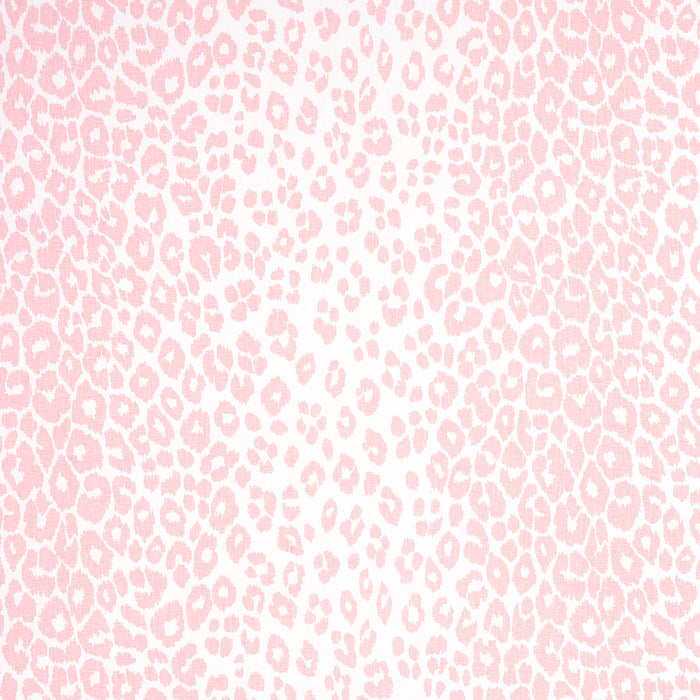 Schumacher Iconic Leopard Pink Fabric 175727