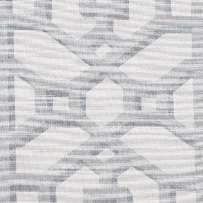 Schumacher Zanzibar Trellis Matte Cloud Fabric Sample 175745