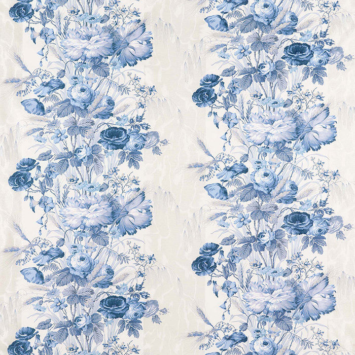 Schumacher Boughton House Porcelain Fabric Sample 175790