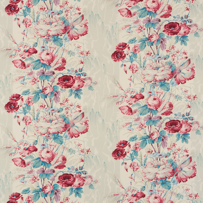 Schumacher Boughton House Rouge Fabric Sample 175792