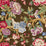 Schumacher Bermuda Blossoms Cocoa Fabric Sample 175870