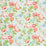 Schumacher Bermuda Blossoms Aqua Fabric 175877