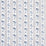 Schumacher Cabanon Stripe Bleu Fabric Sample 175963