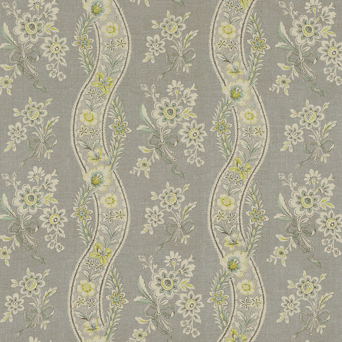 Schumacher Le Castellet Grisaille & Jonquil Fabric 175981