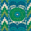 Schumacher Samarkand Ikat II Emerald Fabric 176064