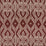 Schumacher Asaka Ikat Raisin Fabric Sample 176092