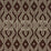 Schumacher Asaka Ikat Espresso Fabric Sample 176093