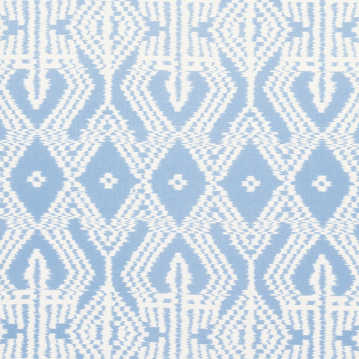 Schumacher Asaka Ikat Chambray Fabric 176096