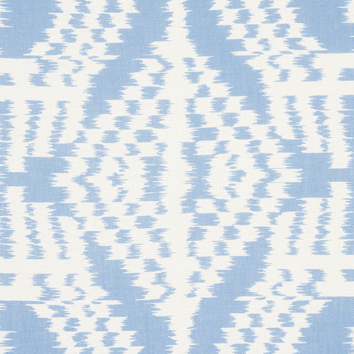 Schumacher Asaka Ikat Chambray Fabric 176096