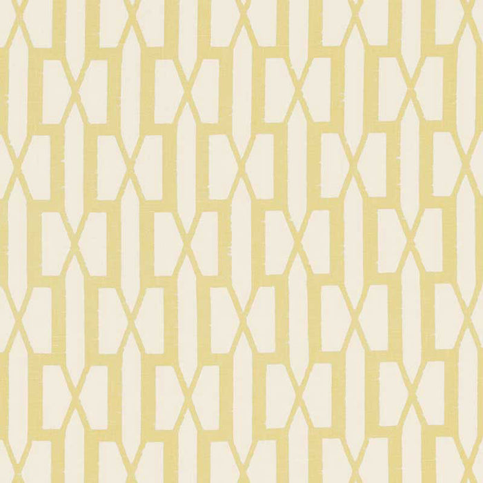 Schumacher Belvedere Straw Fabric Sample 176112