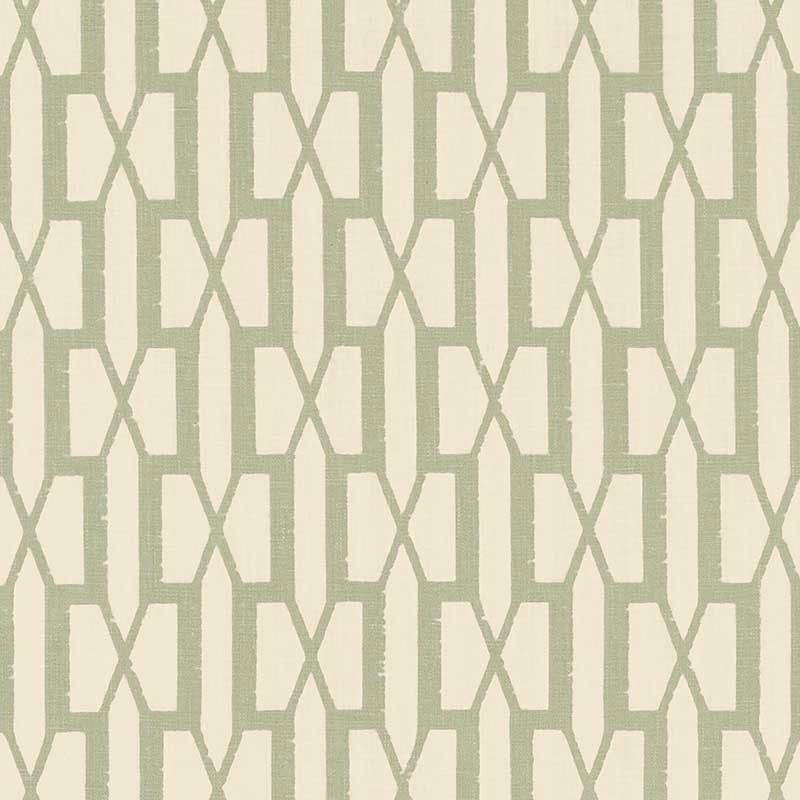 Schumacher Belvedere Sage Fabric 176113