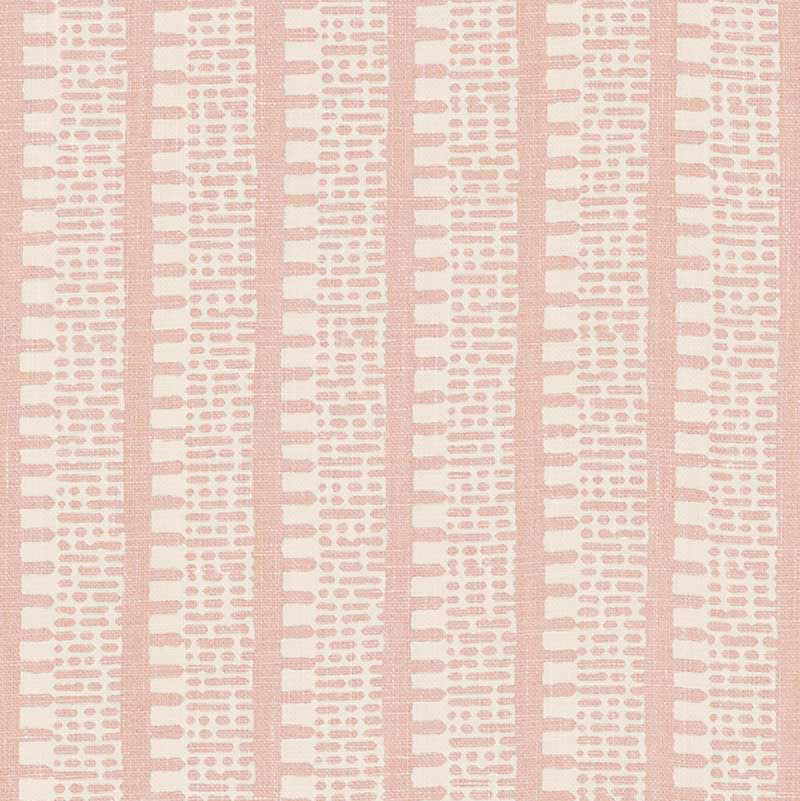 Schumacher Kiosk Temple Pink Fabric 176131