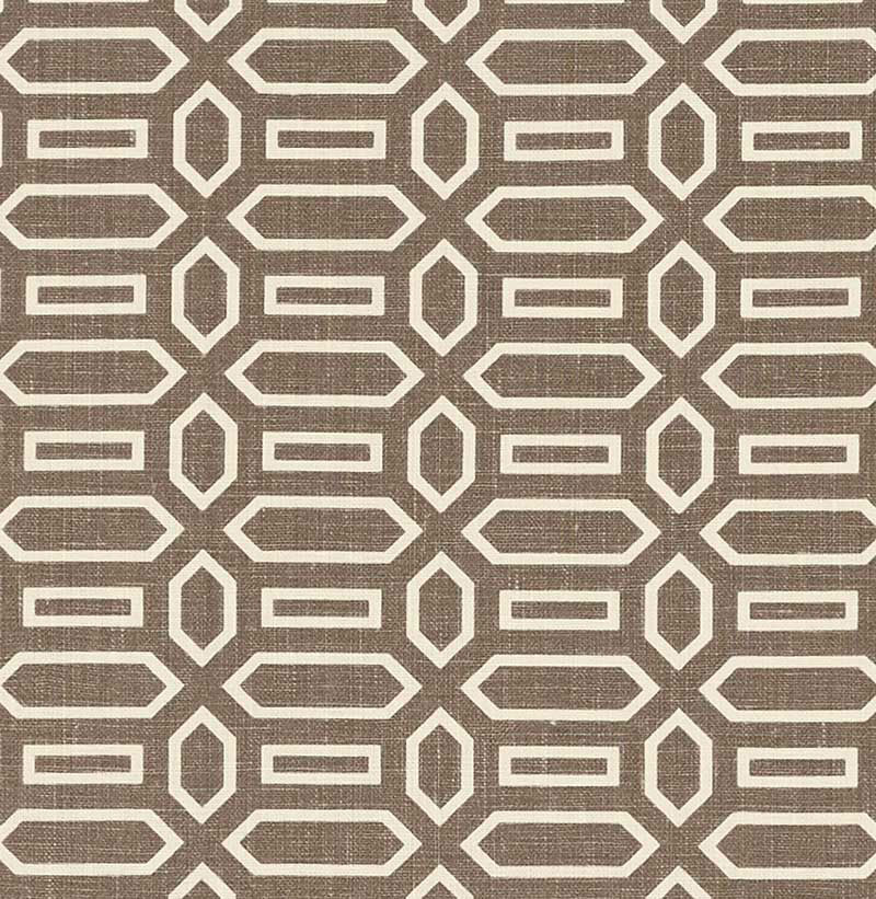 Schumacher Pavilion Berber Brown Fabric 176147