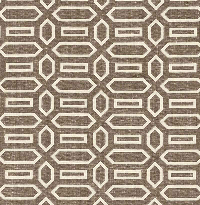 Schumacher Pavilion Berber Brown Fabric Sample 176147