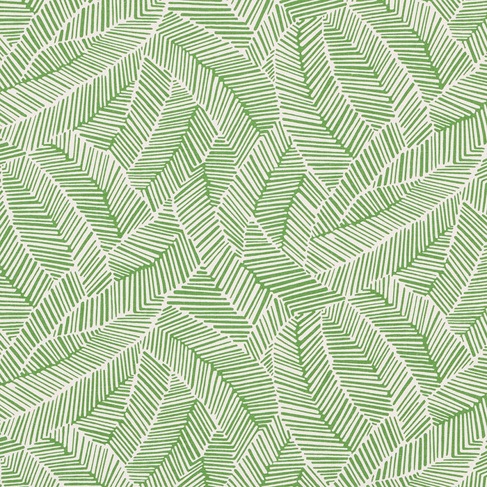 Schumacher Abstract Leaf Leaf Fabric Sample 176221