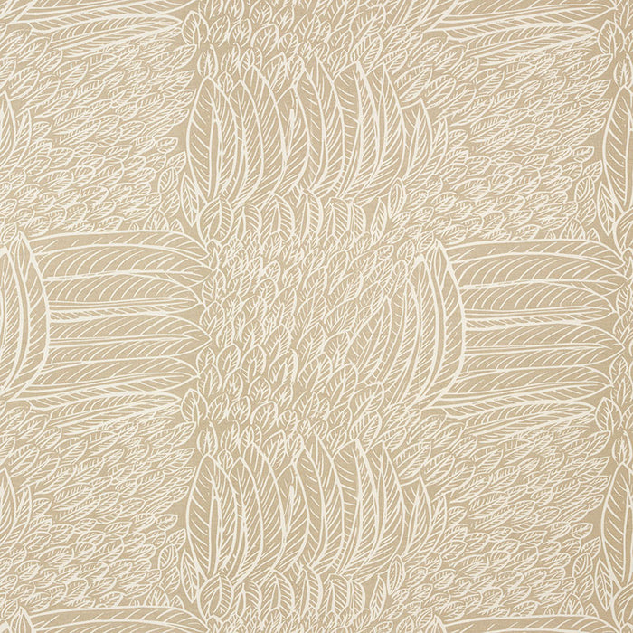 Schumacher Featherfest Natural Fabric Sample 176230