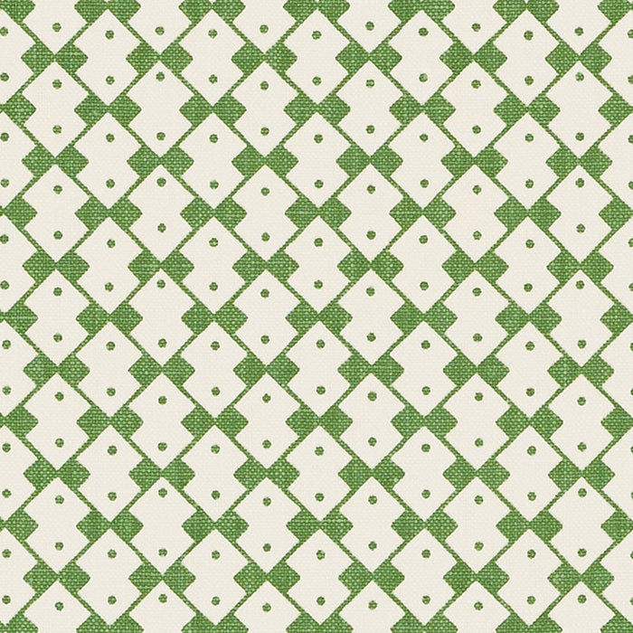 Schumacher Domino Chelsea Green Fabric Sample 176293