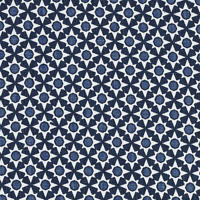 Schumacher Serendipity Blues Fabric 176422