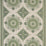 Schumacher Montecito Medallion Leaf Green Fabric Sample 176485