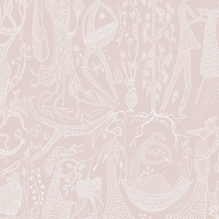 Schumacher PoÃˆMe D'Amour Blush Wallpaper 1764