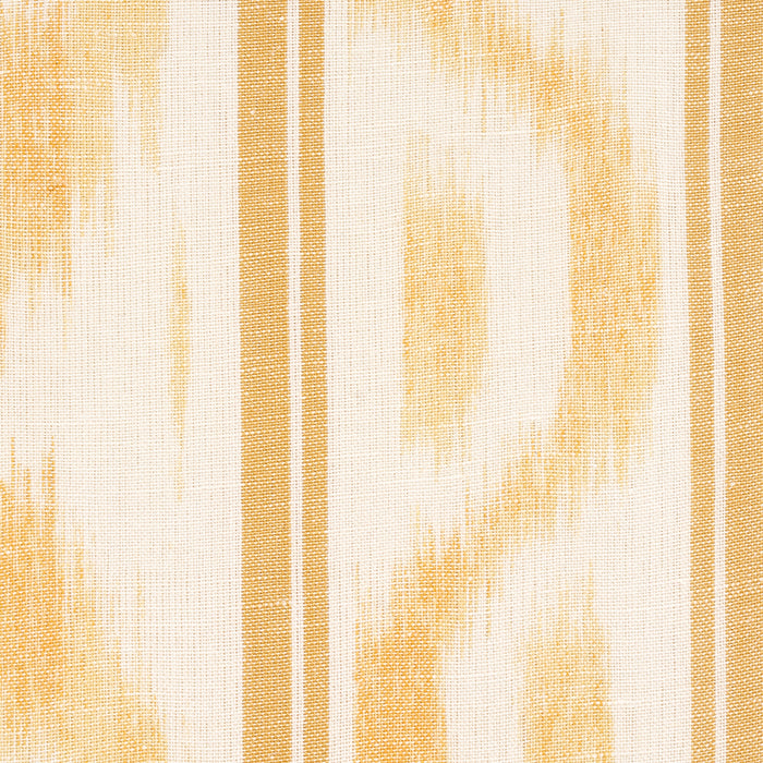 Schumacher Santa Monica Ikat Yellow Fabric 176505