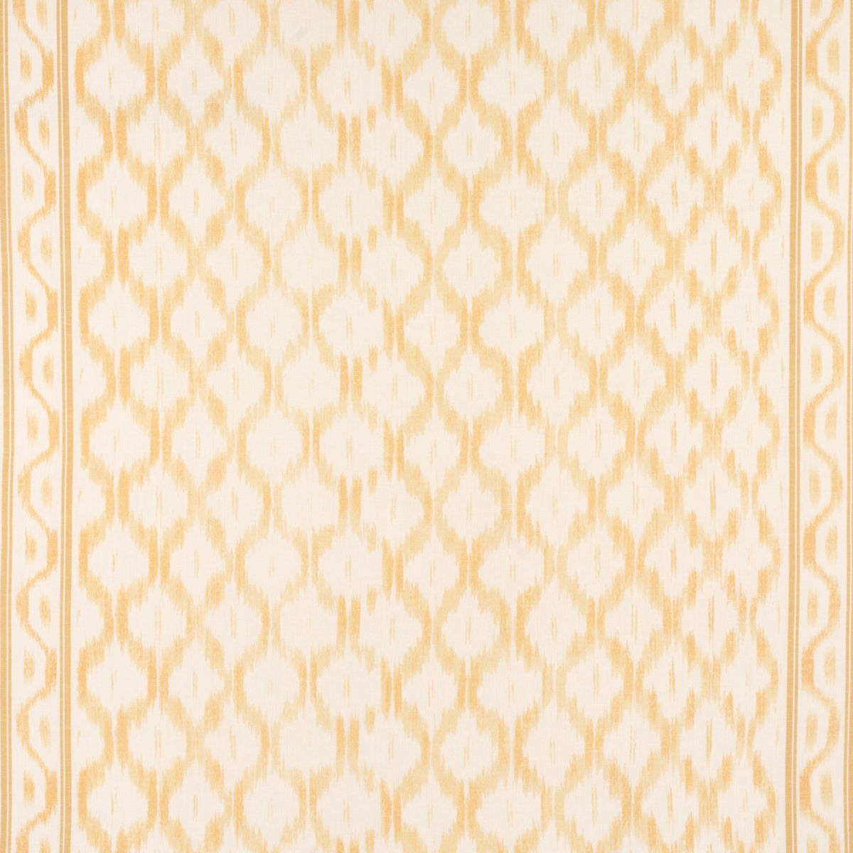 Schumacher Santa Monica Ikat Yellow Fabric 176505