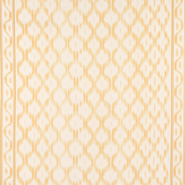 Schumacher Santa Monica Ikat Yellow Fabric 176505