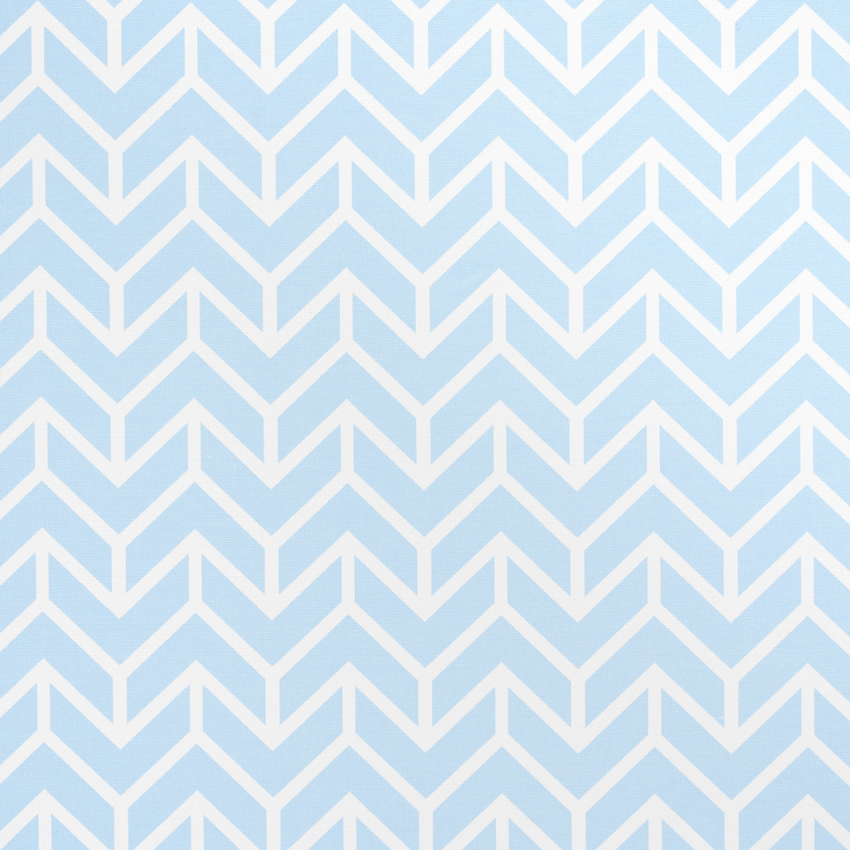 Schumacher Chevron Indoor/Outdoor Sky Fabric 176693