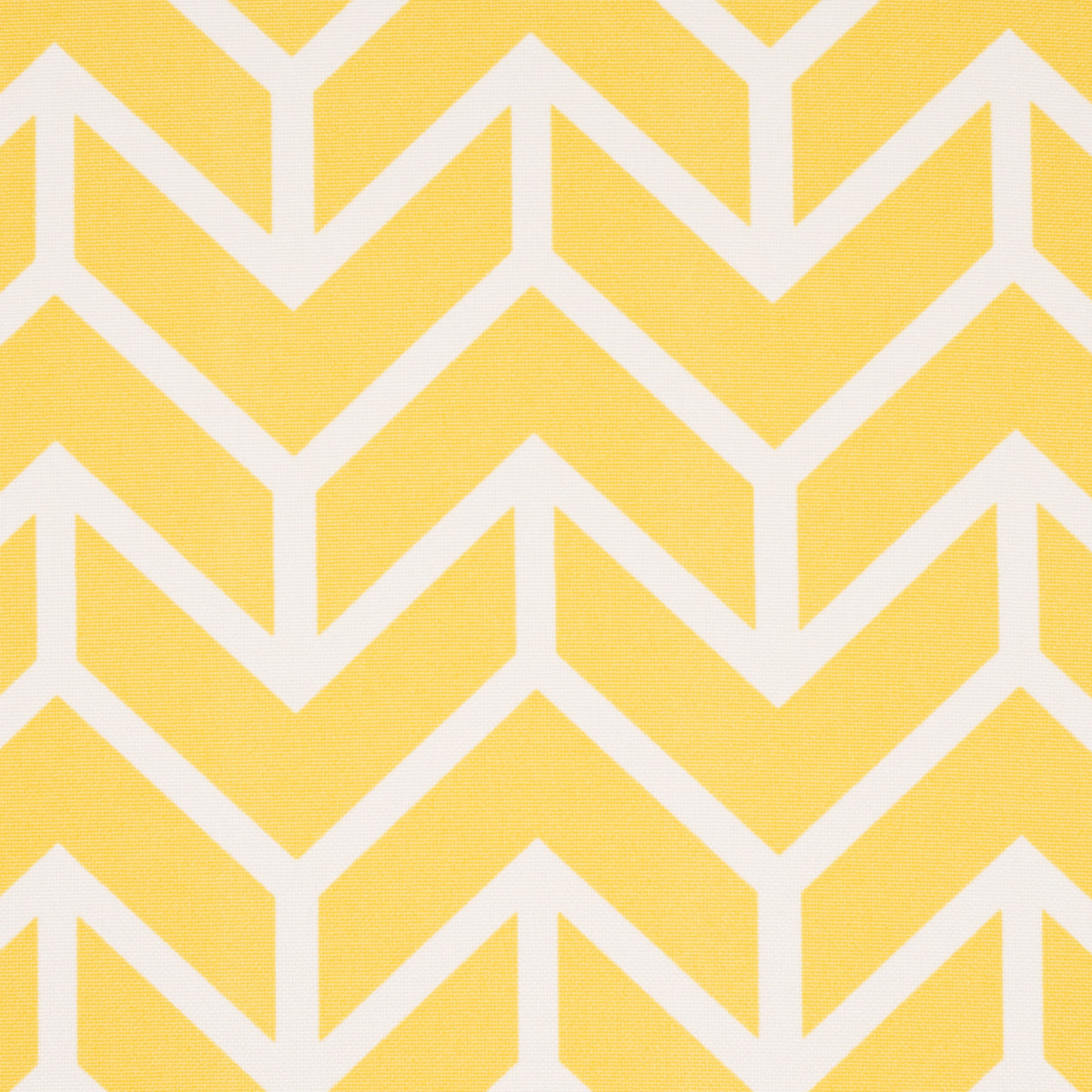 Schumacher Chevron Indoor/Outdoor Yellow Fabric 176694