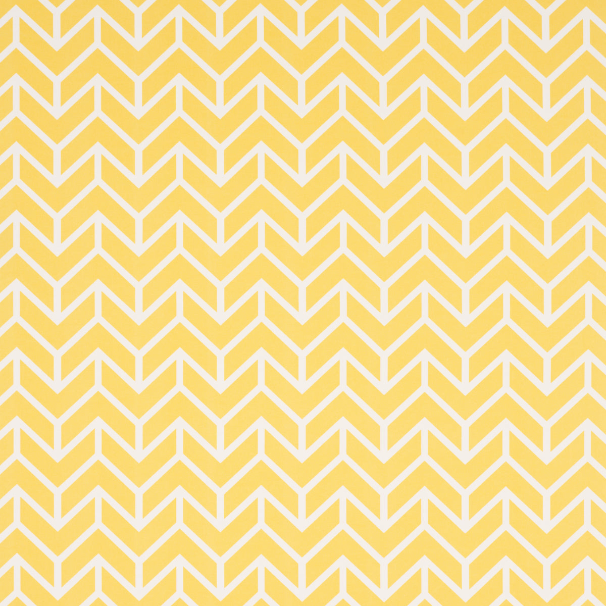 Schumacher Chevron Indoor/Outdoor Yellow Fabric 176694