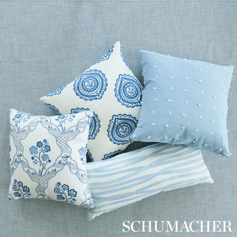 Schumacher Marella Delft Fabric 176850