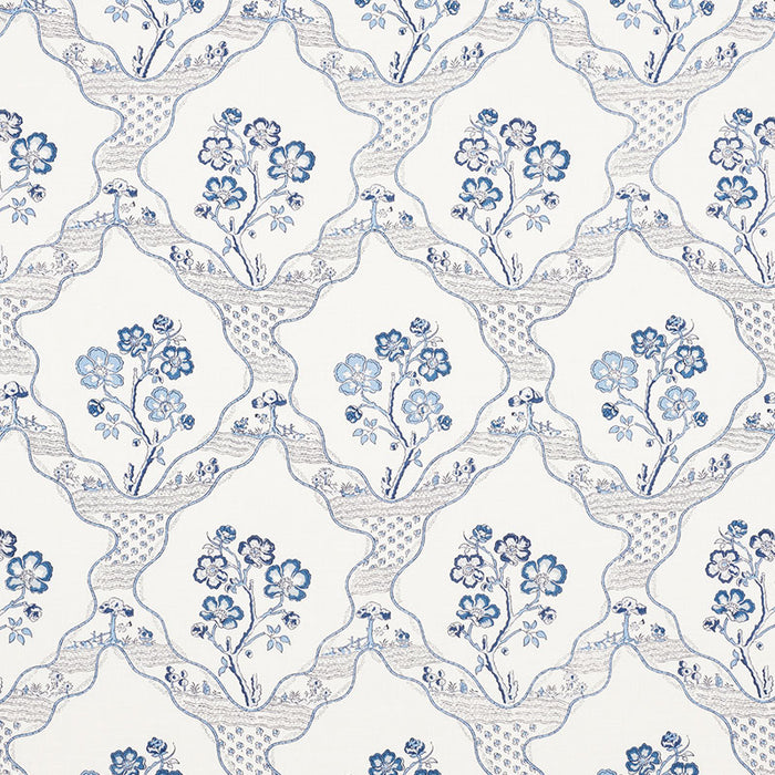 Schumacher Marella Delft Fabric 176850