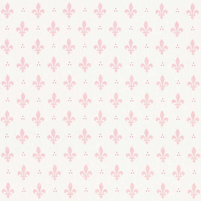 Schumacher Fleur De Lis Blush Fabric 176963