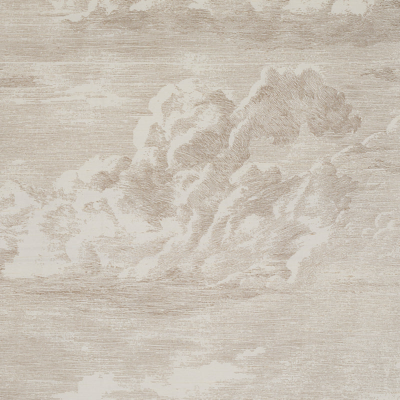 Schumacher Cloud Toile Champagne Fabric 177000