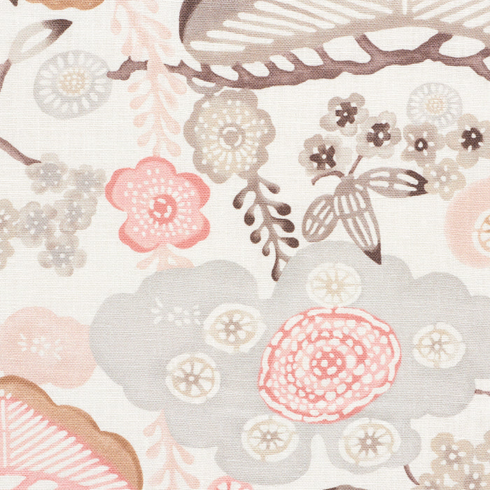 Schumacher Yume Blush Fabric Sample 177012